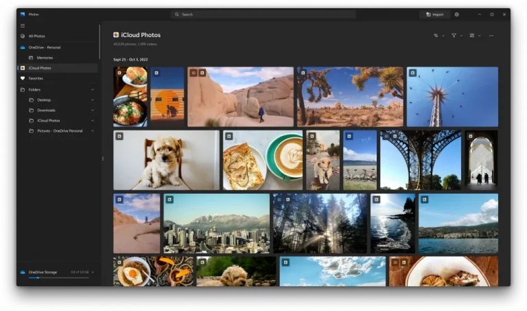 Windows Insiders are getting a new Photo app that includes iCloud support - OnMSFT.com - October 13, 2022