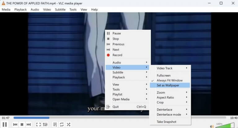 How to use a video wallpaper on Windows 10 or 11 