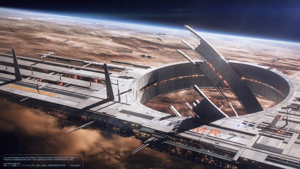 Illustration conceptuelle de Mass Effect 5