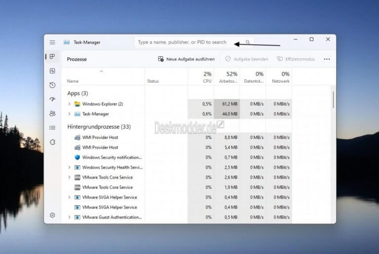 Windows 11's Task Manager set to get a search bar - OnMSFT.com - November 2, 2022