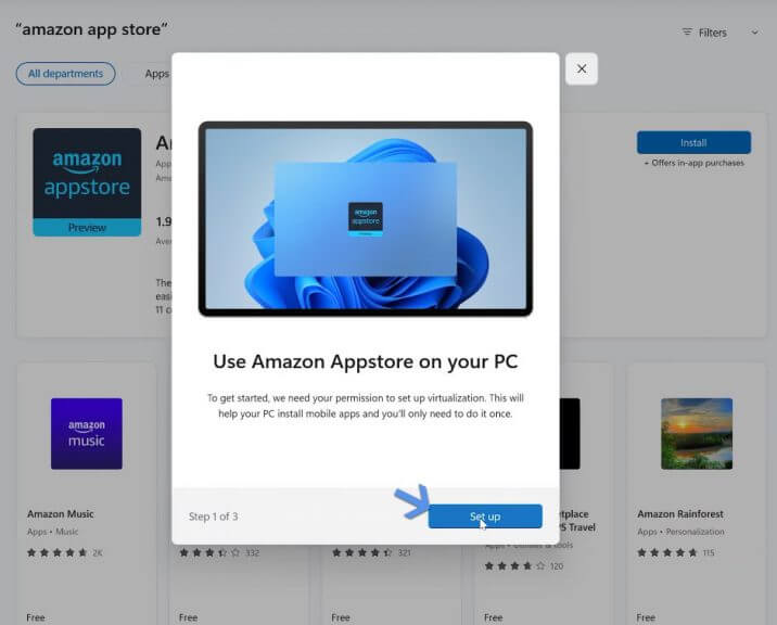 Install Androids App on Windows 11