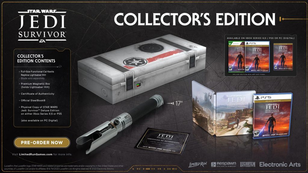 Star Wars Jedi: Survivor Collector’s Edition 