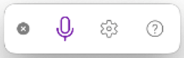 Dictation Toolbar ON for Mac