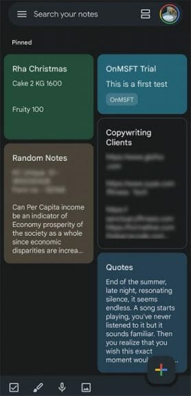 Microsoft Onenote Vs Google Keep – Which Is Better? - Onenote Vs Keep 2 Microsoft onenote vs Google keep