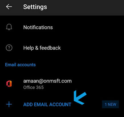 Setup Email on Outlook for Android