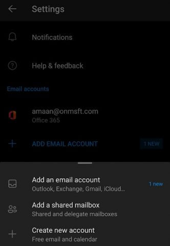 Setup Email on Outlook for Android