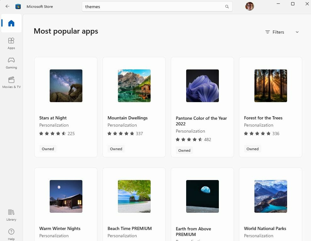 9 Simple Tips To Try To Make Windows 11 Look More Like Windows 10 - Themes make windows 11 look like windows 10