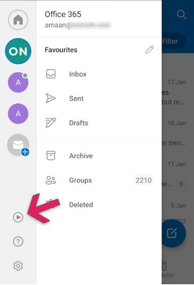 outlook for Android tricks