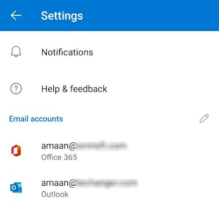 outlook for Android tricks