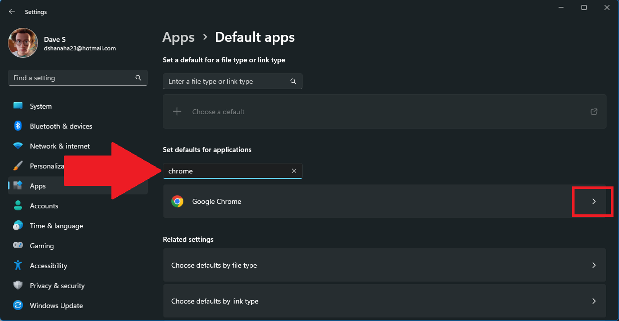 How To Change The Default Browser On Windows 11 And Why It’S Important That You Do - Search For App You Want 6To Use change the default browser