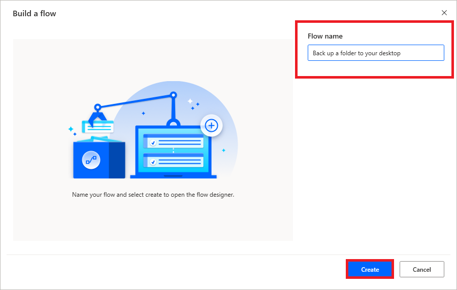 power automate desktop flow