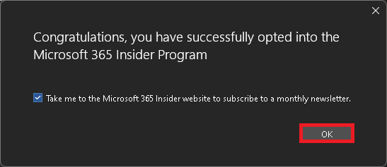 Join the Microsoft 365 Insider Program