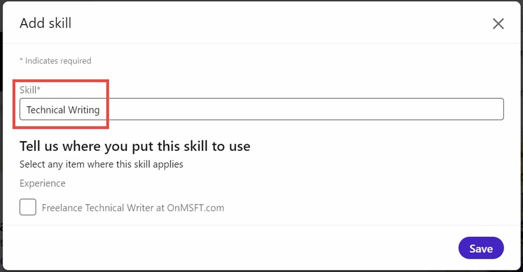 add skills