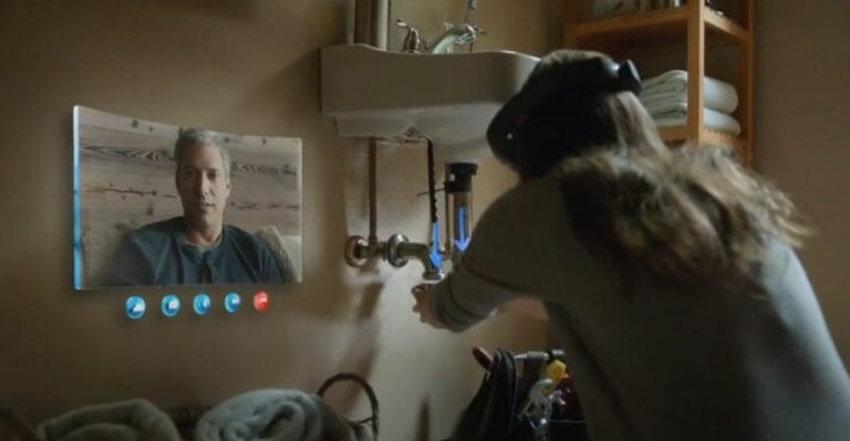 Seeing beyond Apple’s reality distortion headset 7 HoloLens - interactive collab Conference calling