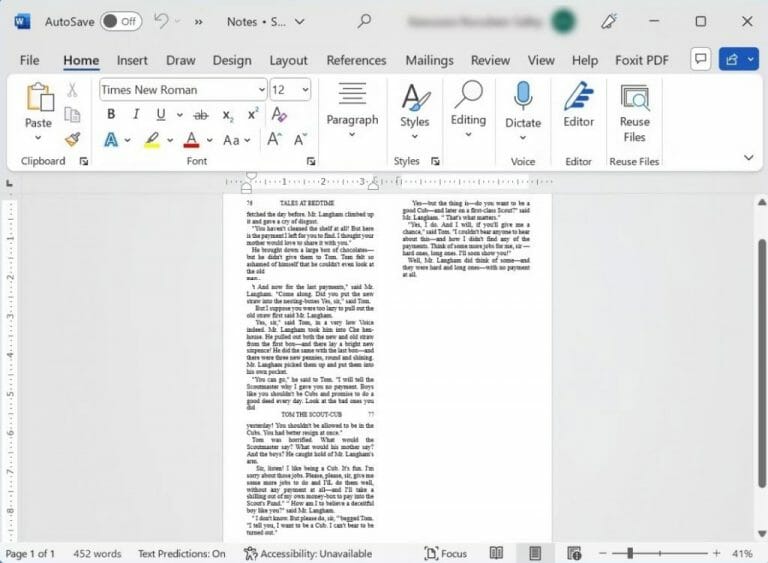 Your Image Will Now Appear As Editable Text In Microsoft Word. 12