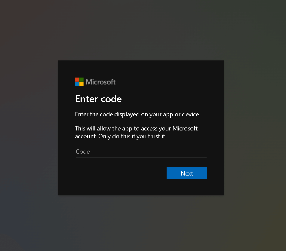 verification code issues