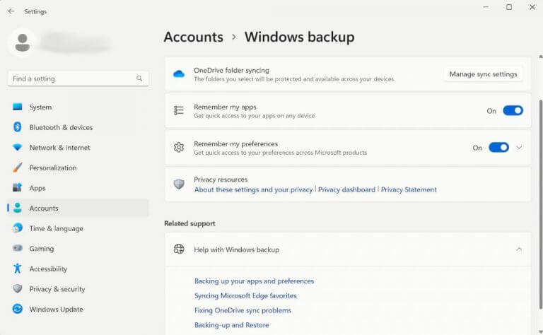 windows backup 