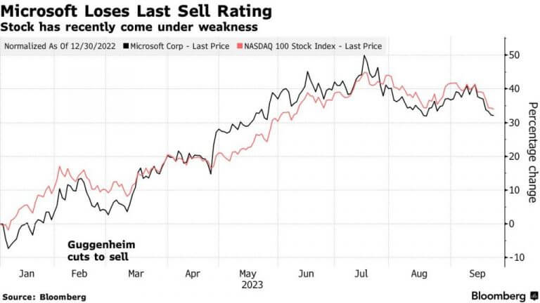 Microsoft stock