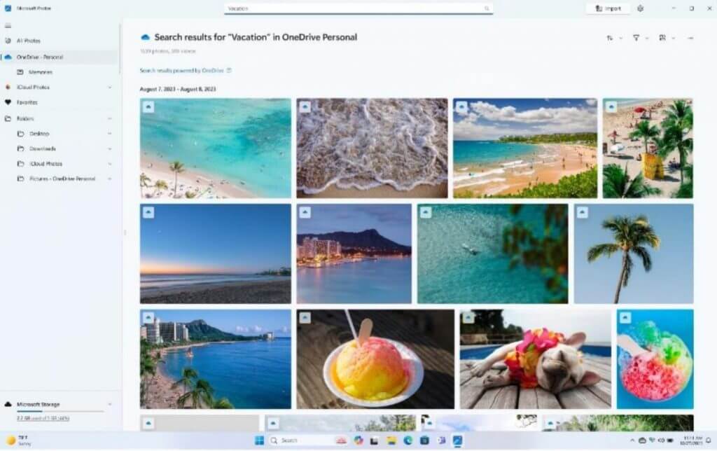 Windows 11 Update 2023 Photos AI