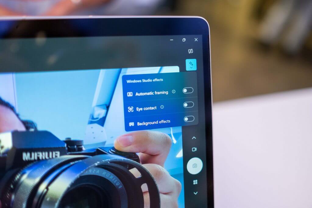 Windows Studio Effects