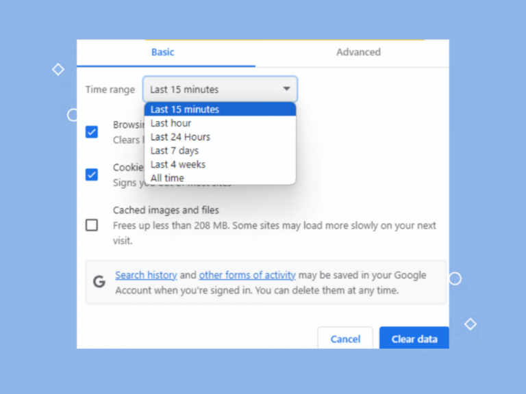 Chrome history