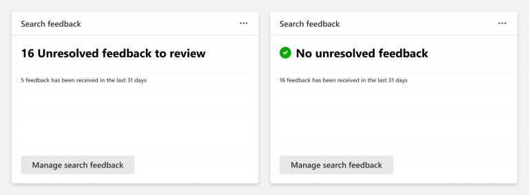 Feedback