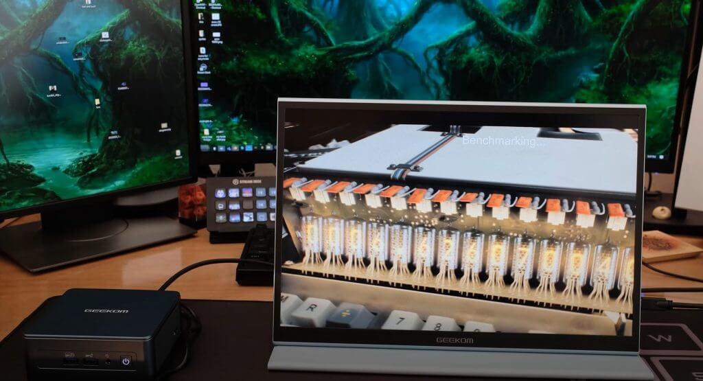 Configuración portátil Geekom IT13
