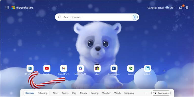 polar chub Edge theme